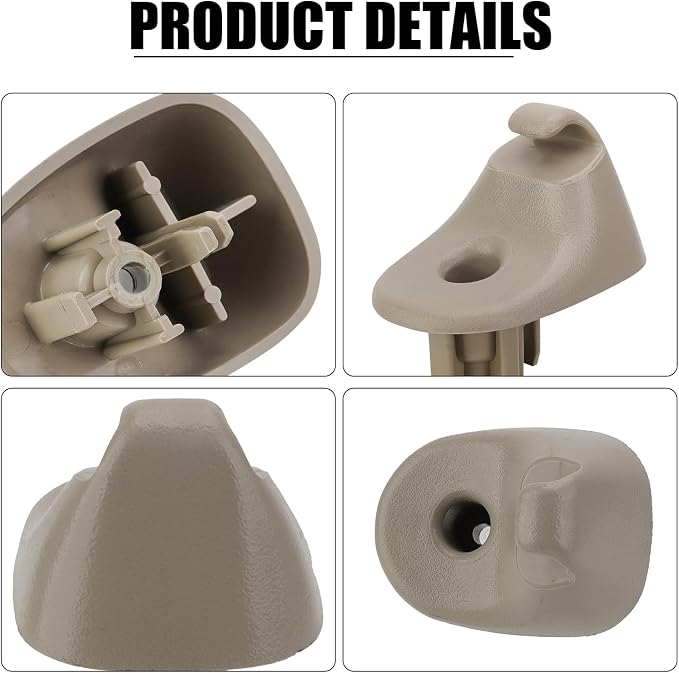 2pcs Sun Visor Clip Holder for Chevrolet Silverado Sierra Tahoe Yukon Suburban 1999-2006, Sunshade Clamp for Chevrolet Silverado Sierra Tahoe Yukon Suburban