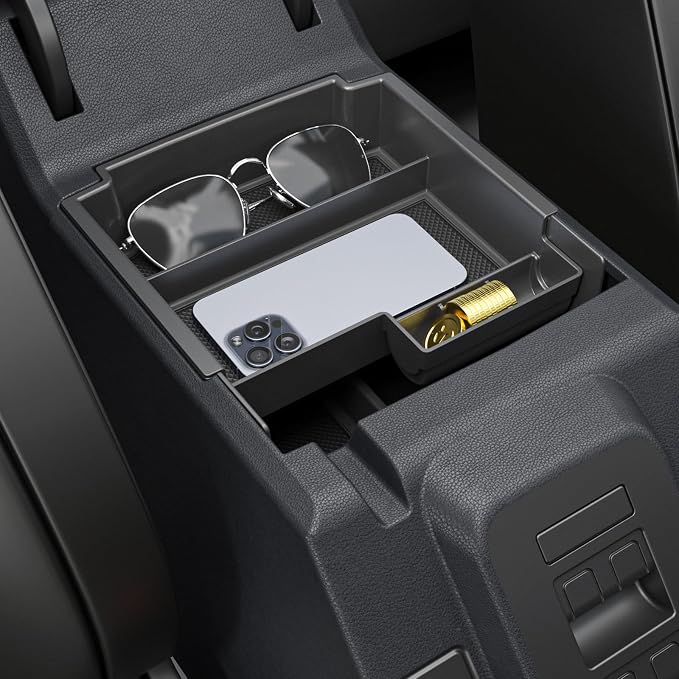 Mabett Storage Organizer Set for Ford Bronco 2025 2026 Accessories with Central Control Storage Set, Door Handle Storage Compatible with Ford Bronco(9 PCS Set)