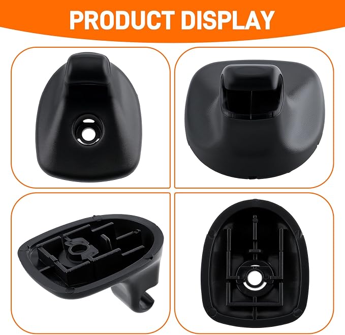 Sun Visor Clip Visor Replacement for Chrysler 200 2011-2015, 1GW25DX9AA Black Sunvisor Support Clip Hook Replacement for Avenger 2011-2014
