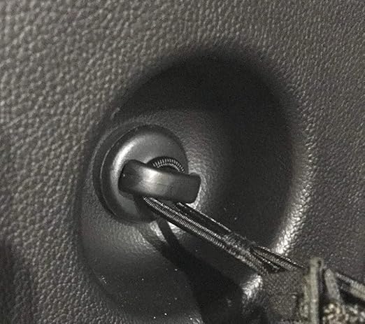 Hardware Kit Compatible with Cars - Set of 2 Hook Nut Fasteners - Fits Cargo Nets of Envelope Style - Easy to Install, Reliable Retainer Screw Clips with Grommets