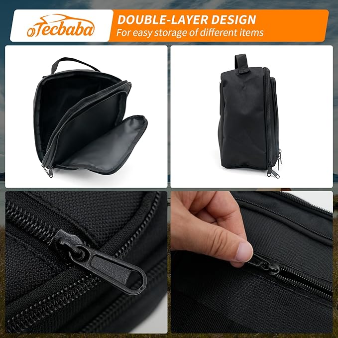Trunk Organizer Bag Compatible with 2024-2026 Hyundai Santa Fe Left Rear Cargo Side Storage Pocket Pouch for 2025 Santa Fe Accessories