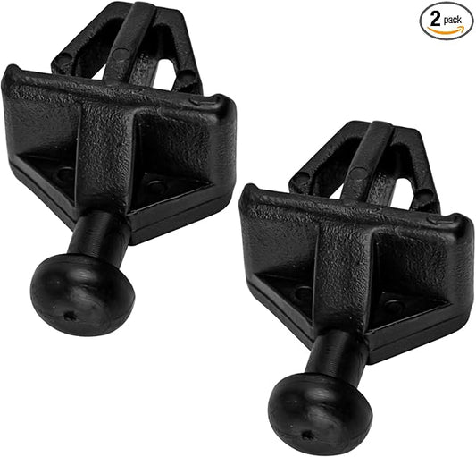 BuleVina 2 Pieces Replacement Car Parcel Shelf Cargo Cover Hook Clips Fit for 79916-d1000 Kicks 240SX Trunk Clip Compatible with Nissan Versa High Performance Automotive Accessories