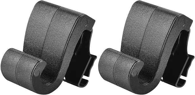 2PCS Window Shade Hook Compatible with Chrysler Pacifica Voyager 2017 2018 2019 2020 2021 2022 Replaces 5XR76DX9AA, Door Sun Shade Hook Clips