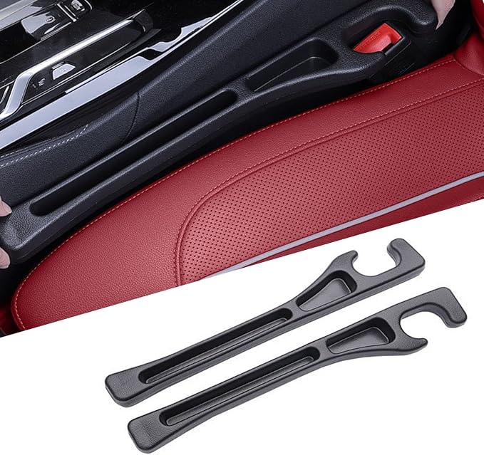 2Pcs Car Seat Gap Filler Organizer for Honda CR-V, Car Seat Gap Filler with Storage Slot, No Drop Seat Guard for Phones, Keys & Cards, Fill The Gap Between Seat & Console