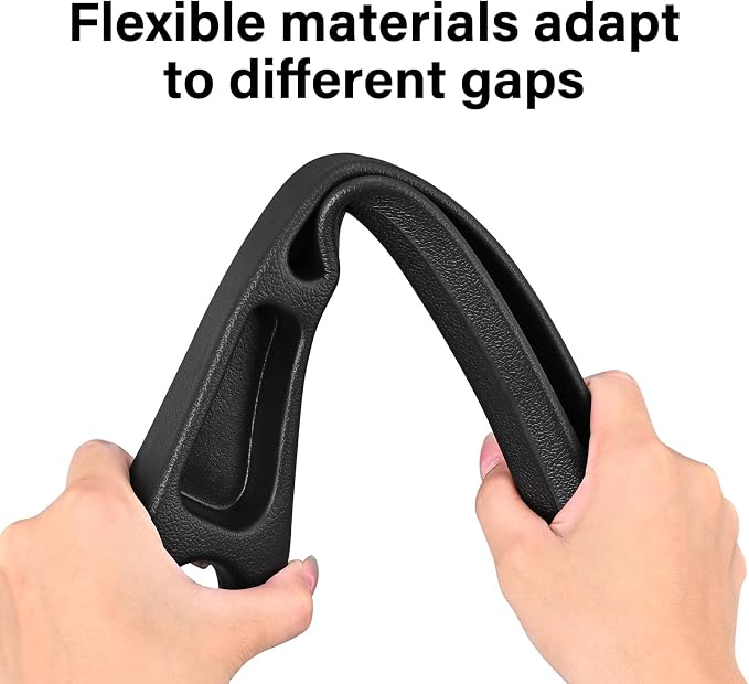 7F Car Seat Gap Filler, Between Seat Gap Filler, Universal Car Accessories, Fit SUV Truck Storage, Set of 2 - Red