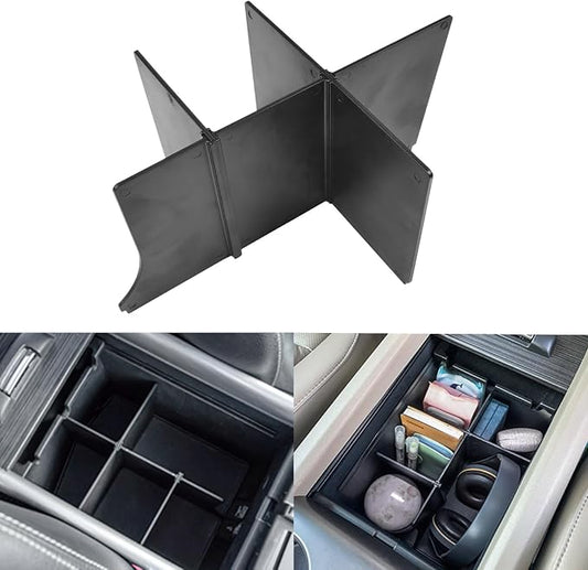 EDBETOS Armrest Divider Compatible with Honda Pilot 2016-2022 / Ridgeline 2017-2023 / Honda Passport 2019-2023 Center Console Organizer Insert Accessories，Custom Design