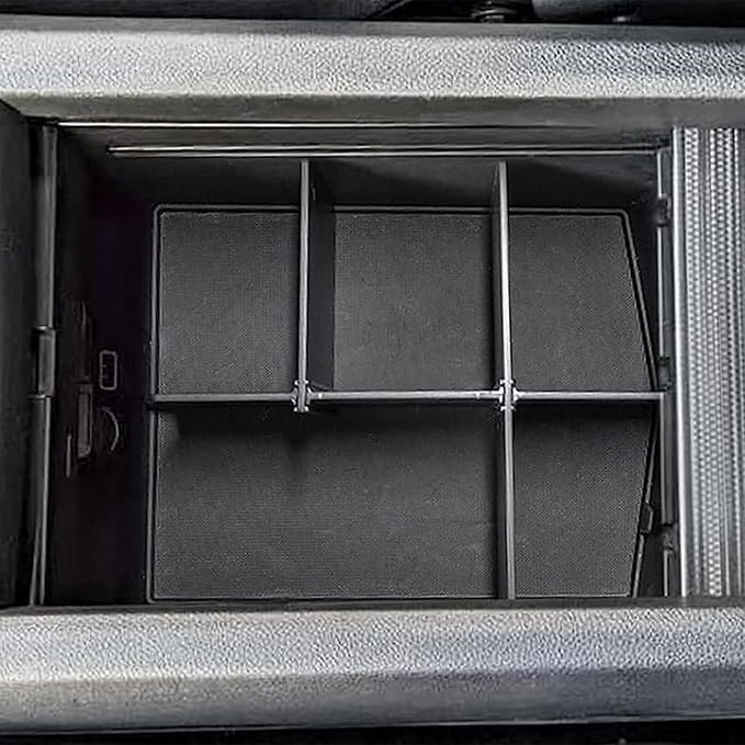 EDBETOS Armrest Divider Compatible with Honda Pilot 2016-2022 / Ridgeline 2017-2023 / Honda Passport 2019-2023 Center Console Organizer Insert Accessories，Custom Design