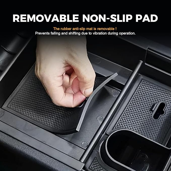 Armrest Secondary Storage Box, Glove Pallet Key Center Console Organizer Tray for Lexus 2016 2017 2018 2019 2020 2021 2022 RX RX200t RX350 RX400h RX450h