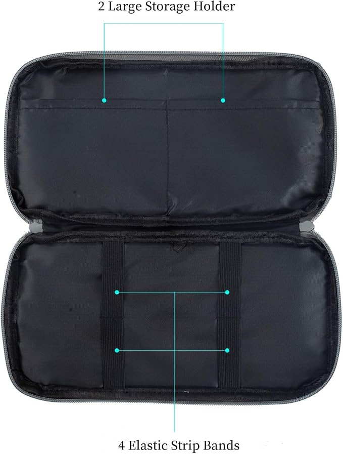 alavisxf xx Car CD Visor Holder, 12 Sleeves Organizer with Mesh Pocket | Durable Oxford Cloth, Holds 12 CDs/DVDs, 1 Pen Holder, 1 Back Inner Pocket, Disc Storage Organizer, Fits Most Vehicle Visors