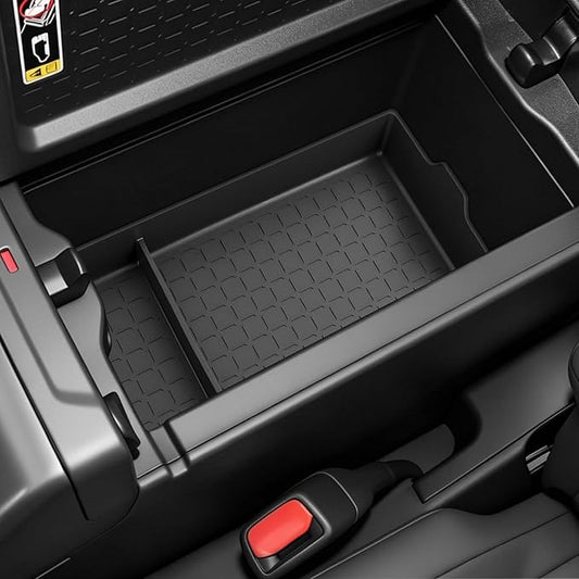SKTU 2026 RAV4 Center Console Mat for 2026+ Toyota RAV4 (LE/SE/XLE Premium/Woodland/XSE/Limited) Center Console Mat Toyota RAV4 2026 Accessories Rubber Non-Slip Center Console Pad
