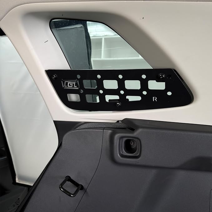 HIGH FLYING for Toyota RAV4 2026 2027 Car Accessories Modular Storage Molle Panel Cargo Shelf Organizer Luggage Carrier Rack Aluminum Alloy (Storage Box A)
