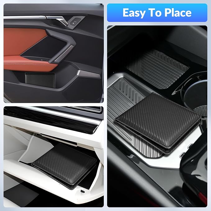 Car Registration and Insurance Card Holder，Vehicle Glove Box Car Organizer，Accessories Case for Storing Driving Licences, Cards, Documents