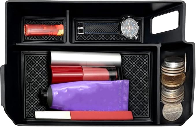 Compatible with Toyota Sienna 2021 2022 2023 2024 2025 2026 Accessories Center Console Tray Organizer