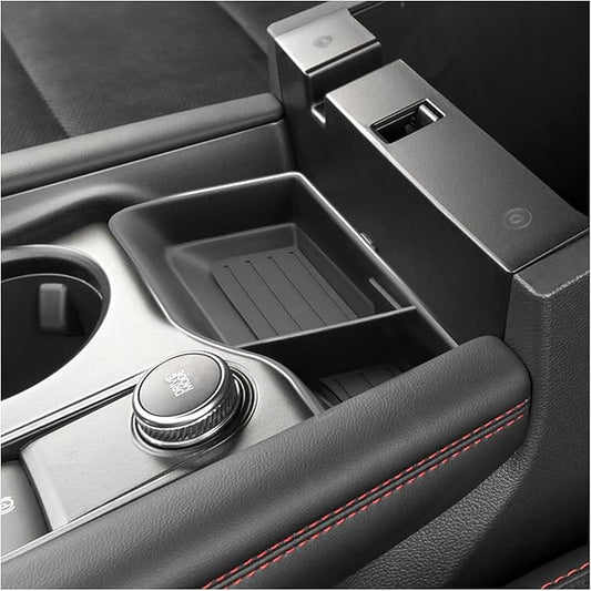 SXCY for 2025 2026 Ford Explorer Center Console Organizer Tray for 2025 2026 Ford Explorer Accessories Front Center Console Tray 2025 2026 Explorer Armrest Front Console Organizer Tray