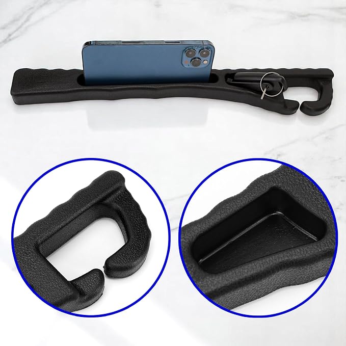 Car Seat Side Gap Filler 2Pcs for BMW 2023 2024 2025 X3 X7 3 5 Series 328i 528i 535i 530i 540i 2013-2017 320i 330i 325i X1 X2 X4 X6 e90 2018-2024 e60 f30 Anti-Drop Car Storage Bag with Phone Holder