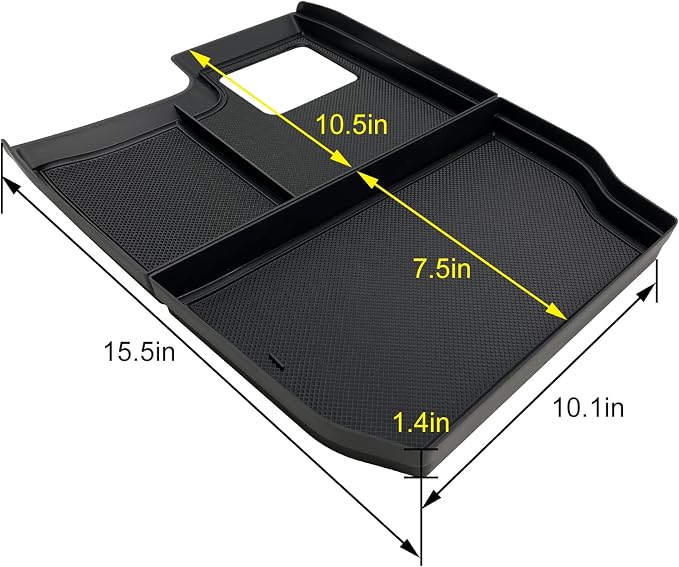 Compatible with Toyota Sienna 2021 2022 2023 2024 2025 2026 Accessories Center Console Tray Organizer