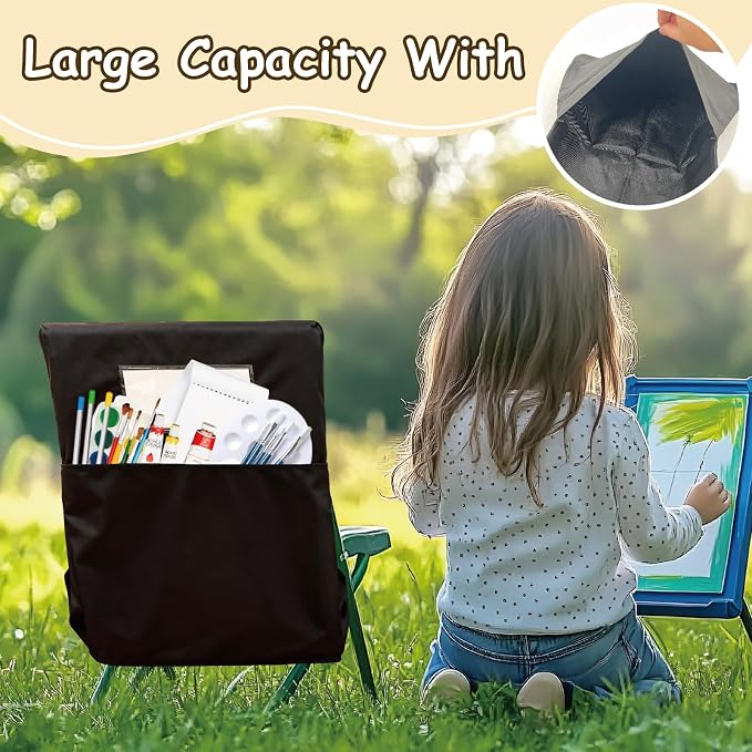 24 Pack 19.5 x 16.5 Inch Student Chair Pockets For Classrooms,Seat Sacks Organizer For K-2 Students To Storage,Chair Back Buddy Pocket With Name Tag Slot, Classroom Must Haves
