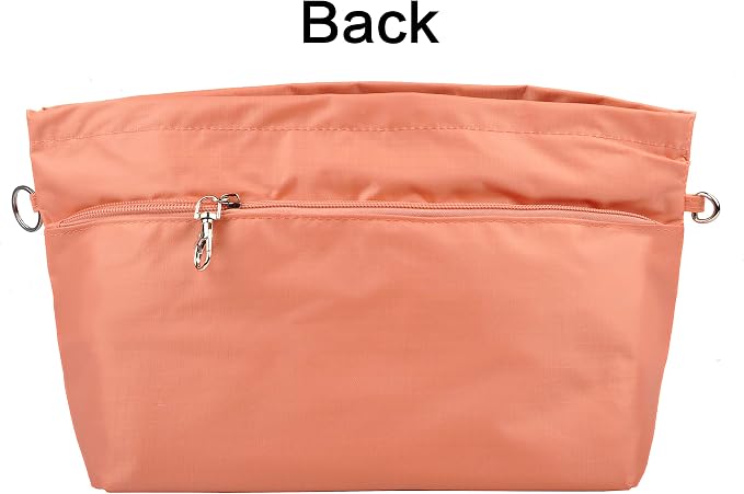 Vercord Handbag Purse Tote Pocketbook Organizer Insert Zipper Closure 11 Pockets 3 Sizes Many Colors
