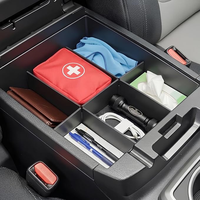 Vehicle OCD - Center Console Organizer for Toyota Tacoma (2016-2023) - Made in USA - SLX113