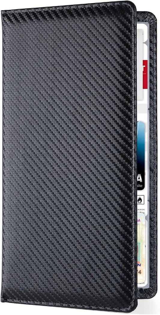 Car Registration and Insurance Holder，Colour Patterns Men Women Car License Document Registration and Insurance Card Holder