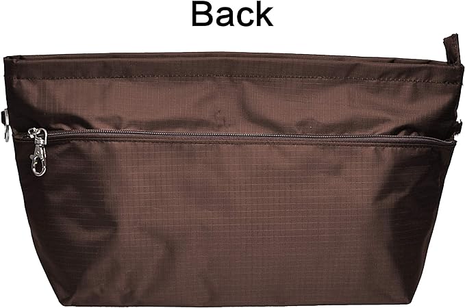 Vercord Handbag Purse Tote Pocketbook Organizer Insert Zipper Closure 11 Pockets 3 Sizes Many Colors