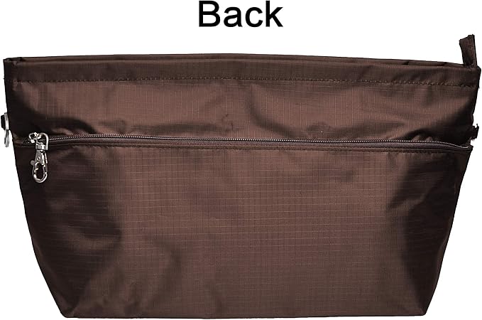Vercord Handbag Purse Tote Pocketbook Organizer Insert Zipper Closure 11 Pockets 3 Sizes Many Colors