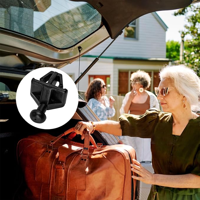 BuleVina 2 Pieces Replacement Car Parcel Shelf Cargo Cover Hook Clips Fit for 79916-d1000 Kicks 240SX Trunk Clip Compatible with Nissan Versa High Performance Automotive Accessories