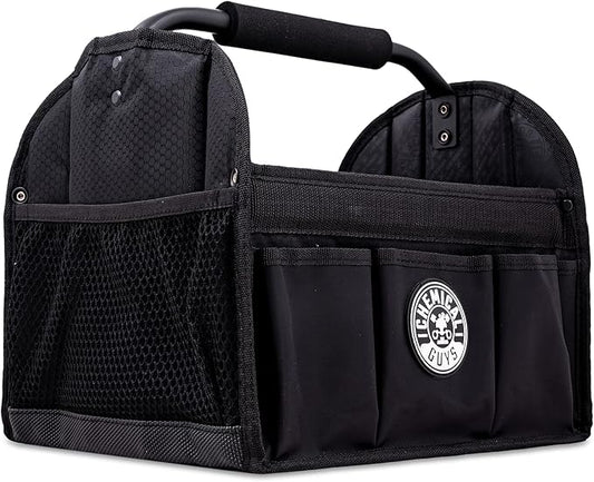 Chemical Guys Quick Load Collapsible Detailing Car Caddy Organizer & Storage – Portable Wash and Garage Organizer for Supplies, Tools and Accessories – Durable Black Design for Cars, Trucks & Home