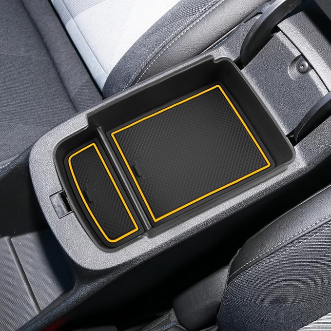 SHAOHAO 2025 2026 Chevy Trax Center Console Organizer Tray Compatible with 2024 2025 2026 Chevy Trax Accessories (LS/1RS/LT/2RS/ACTIV) Armrest Storage Box Organizer 2024 2025 2026 Trax Insert Tray