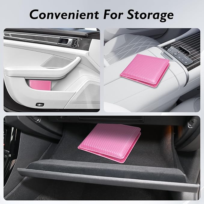 Car Registration and Insurance Card Holder，Vehicle Glove Box Car Organizer，Accessories Case for Storing Driving Licences, Cards, Documents