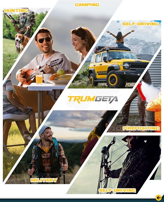 Trumgeta Rigid MOLLE Panel Seat Back & Headrest MOLLE Panel For Truck Pickup Vehicles Universal Truck Seat Back Organizer