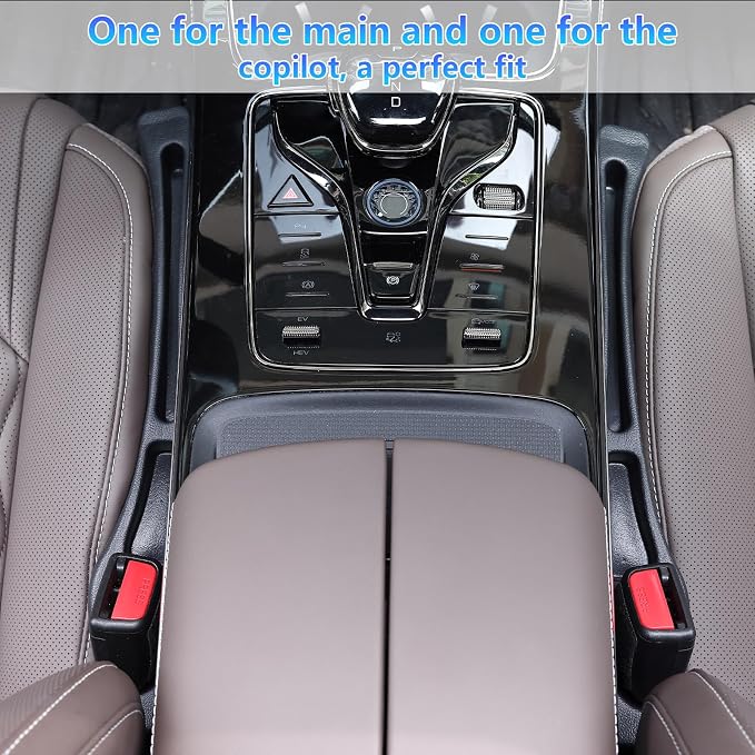 【Compatible with Mazda CX-5】 Seat Gap Filler,No Drop Seat Guard Compatible with Mazda CX5,Drop Seat Guards for Cars(2Pcs),Emergency Keychain Car Escape Tool(2Pcs)