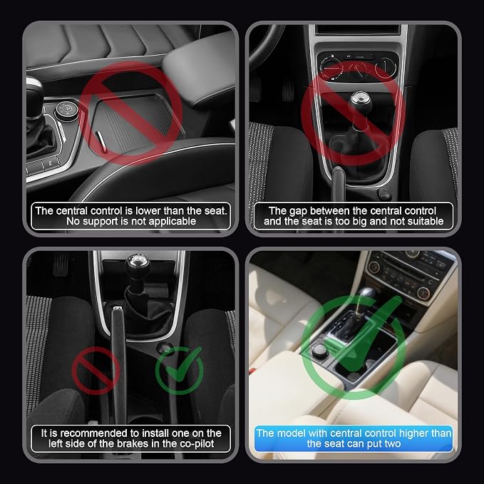 MQOUNY Car Seat Gap Filler with Retractable Car Charger, 36W Cars Adapter USB C Fast Charger for iPhone 17 Pro Max 16 14 13, Multifunctional Seat Side Gap Filler,Car Accessories Birthday Gifts