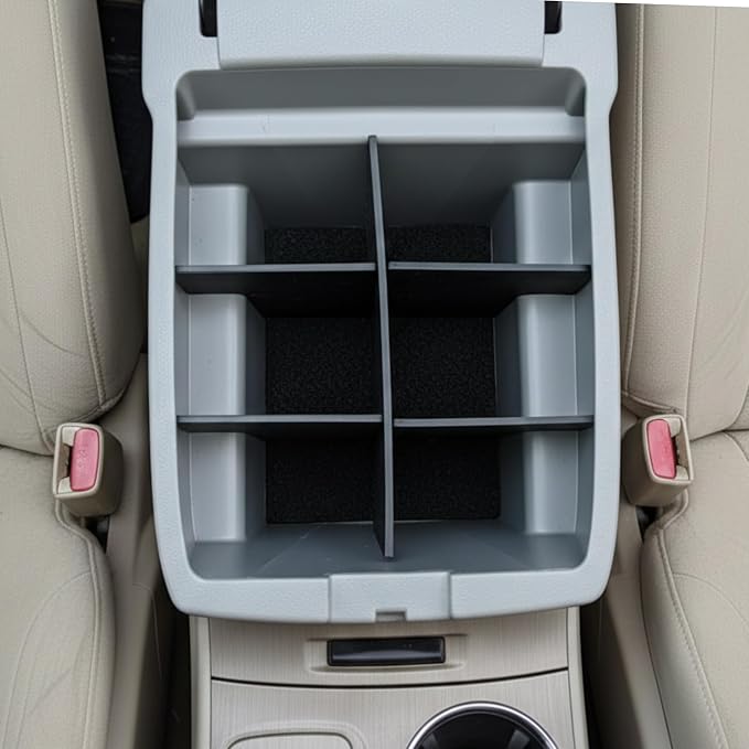 Vehicle OCD - Center Console Organizer for Toyota Highlander (2008-2013) - Made in USA - SLX116