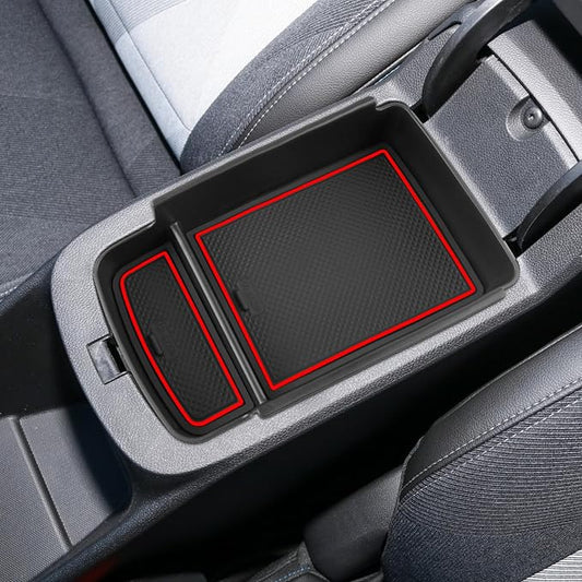 SHAOHAO 2025 2026 Chevy Trax Center Console Organizer Tray Compatible with 2024 2025 2026 Chevy Trax Accessories (LS/1RS/LT/2RS/ACTIV) Armrest Storage Box Organizer 2024 2025 2026 Trax Insert Tray