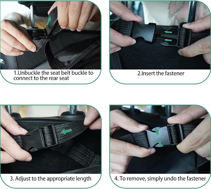 Hanging Trunk Organizer Fit For JEEP Grand Cherokee Foldable Large Capacity 41.3x20 inch Backseat Trunk Organizers Storage with Multi Pockets(Black)