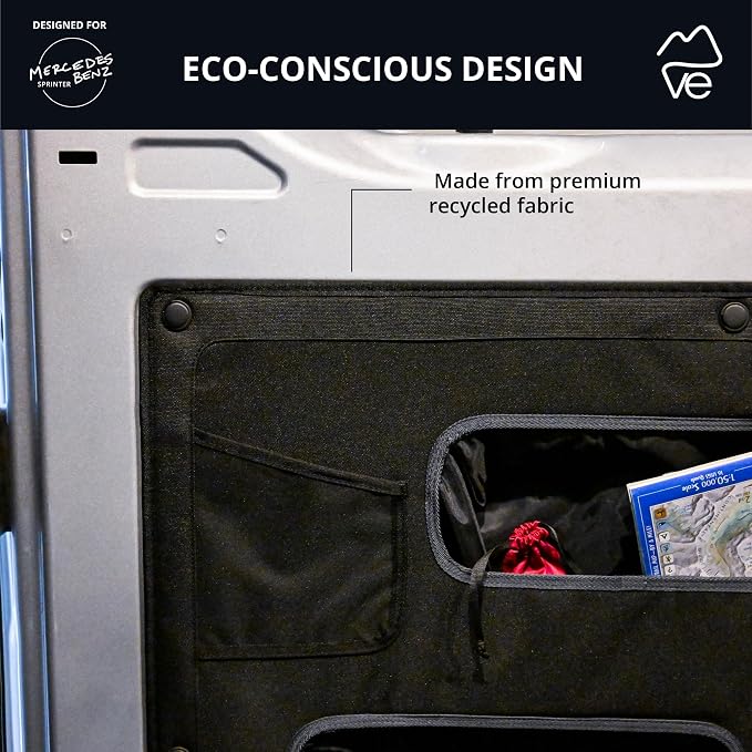VanEssential Merc Sprinter Van VS30 and NCV3 Sliding Door LOWER Storage Panel