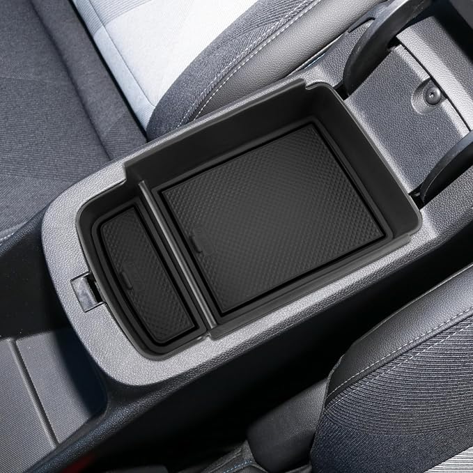 SHAOHAO 2025 2026 Chevy Trax Center Console Organizer Tray Compatible with 2024 2025 2026 Chevy Trax Accessories (LS/1RS/LT/2RS/ACTIV) Armrest Storage Box Organizer 2024 2025 2026 Trax Insert Tray