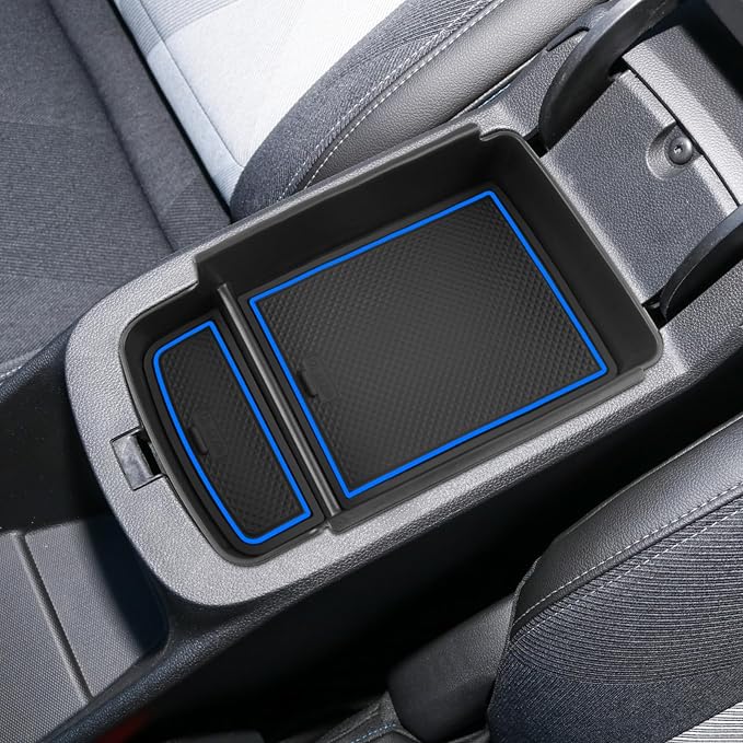SHAOHAO 2025 2026 Chevy Trax Center Console Organizer Tray Compatible with 2024 2025 2026 Chevy Trax Accessories (LS/1RS/LT/2RS/ACTIV) Armrest Storage Box Organizer 2024 2025 2026 Trax Insert Tray