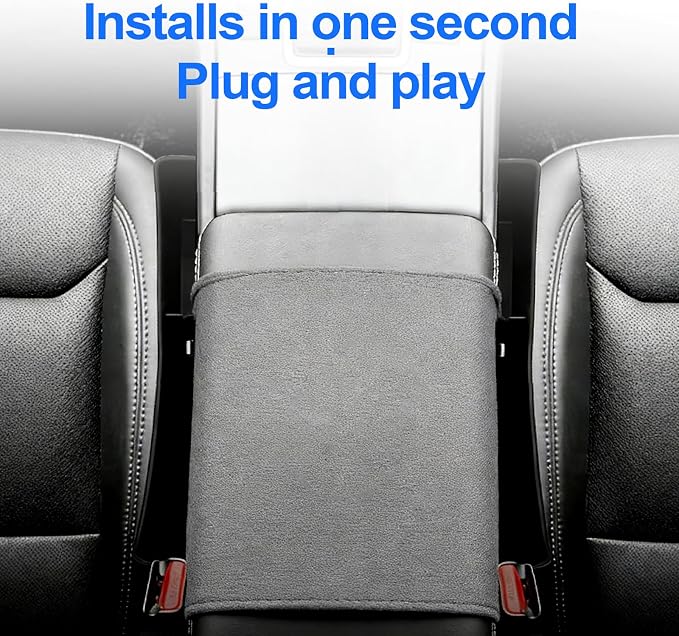 2-Pack Car Seat Gap Filler, Universal Fit Seat & Console Gap Plug, Durable Car Crevice Blocker to Stop Phones, Wallets & Small Items from Dropping (2)