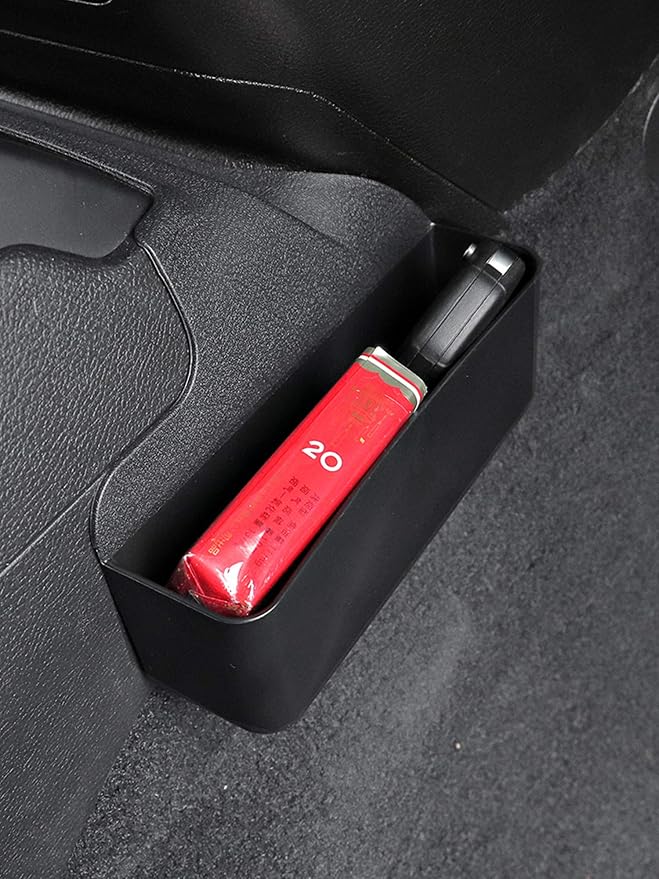 YOCTM Gear Shifter Console Side Storage Box Compatible with 2018-2025 Jeep Wrangler JL JLU Rubicon Sport Sahara Gladiator JT Shifter Side Tray Interior Accessories Black Fits 4Door