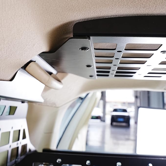 HIGH FLYING for Toyota Prado LC150/Lexus GX460 Car Molle Panels Storage Modular System Trunk Shelf Organizer Rear Cargo Racks
