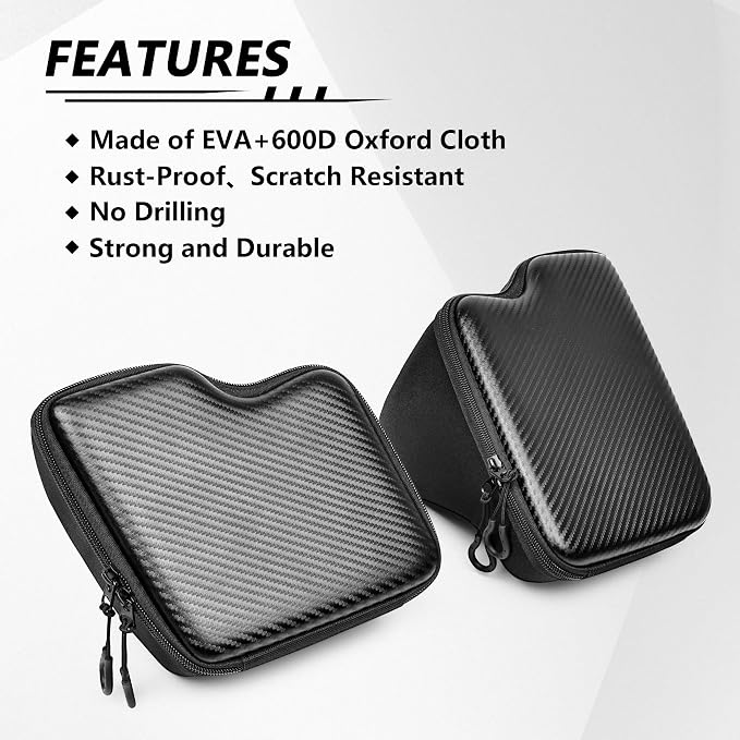 sukemichi Wheel Well Storage Bin for 2018-2023 Jeep Wrangler JL JLU 4XE Accessories, Rear Trunk Side Storage Box Cargo Organizer Cargo Tray for Wrangler JL 4 Door Accessories, With Lid