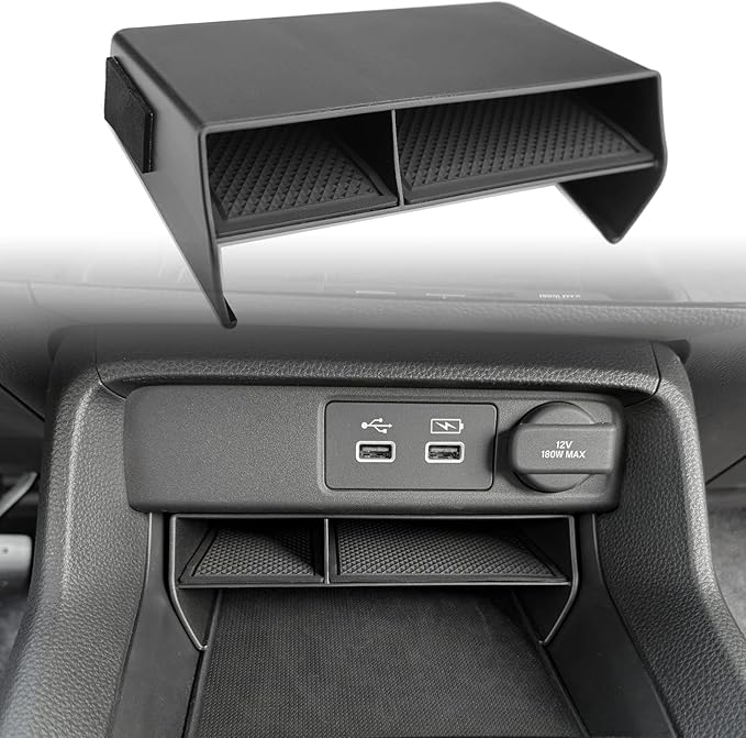 Thenice for 11th Gen Civic Center Console Organizer Caddy Glove Storage Box Compatible with Honda Civic 2022 2023 2024 2025 2026
