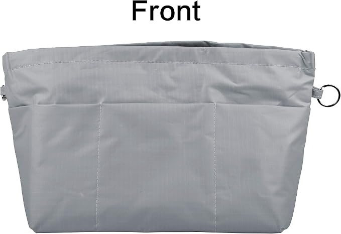 Vercord Handbag Purse Tote Pocketbook Organizer Insert Zipper Closure 11 Pockets 3 Sizes Many Colors