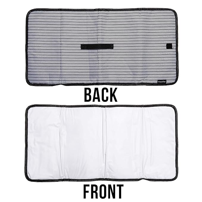 Baby Diaper Caddy and Car Organizer for Accessories| Changing Pad Included| Large Portable Storage Bin| Baby Shower or Holiday Gift